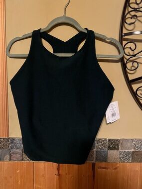 Beyond Yoga Dark Green Racerback Tank Top